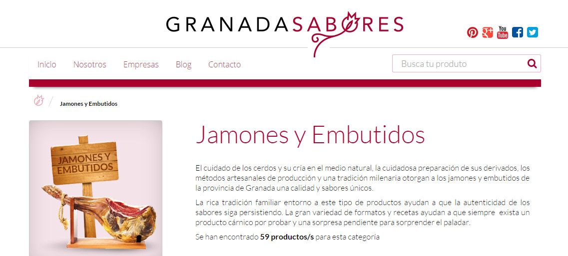 Jamones y embutidos en la tienda Granada Sabores - Sabor Granada Jamones y embutidos en la tienda Granada Sabores - Sabor Granada