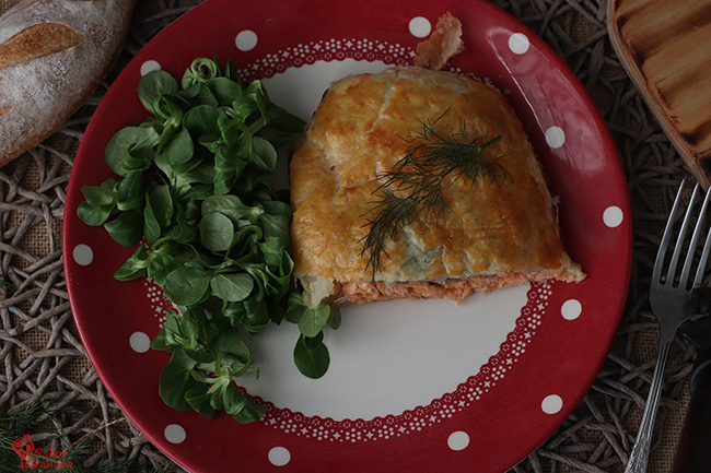 Trucha en hojaldre - Sabor Granada Trucha en hojaldre - Sabor Granada