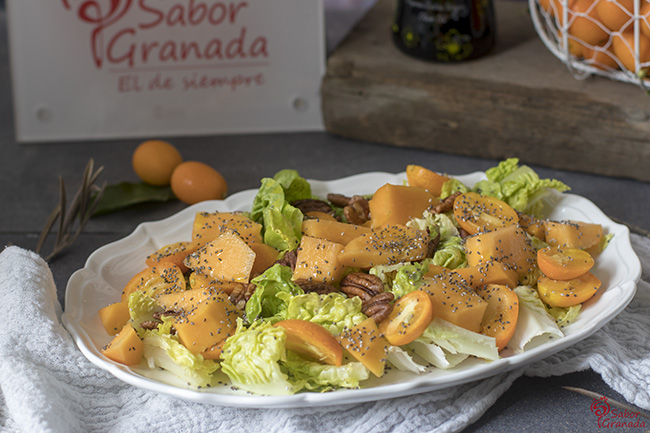 Ensalada de kumquat y papaya - Sabor Granada Ensalada de kumquat y papaya - Sabor Granada