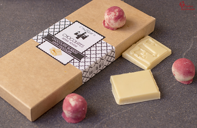 Chocolate blanco Sierra Nevada - Sabor Granada Chocolate blanco Sierra Nevada - Sabor Granada