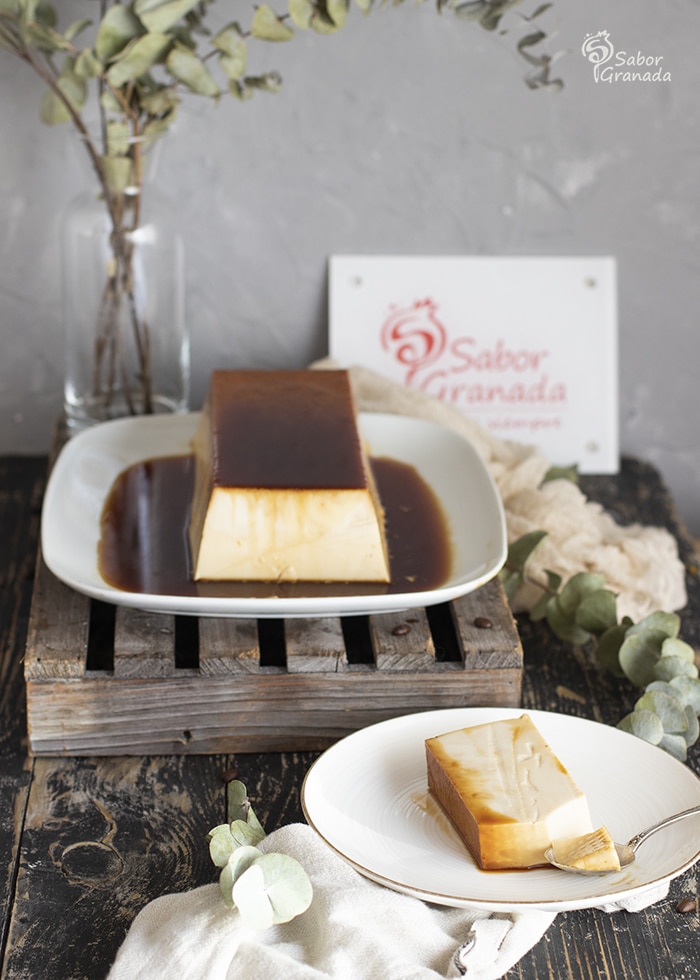 Flan de ron café - Sabor Granada Flan de ron café - Sabor Granada