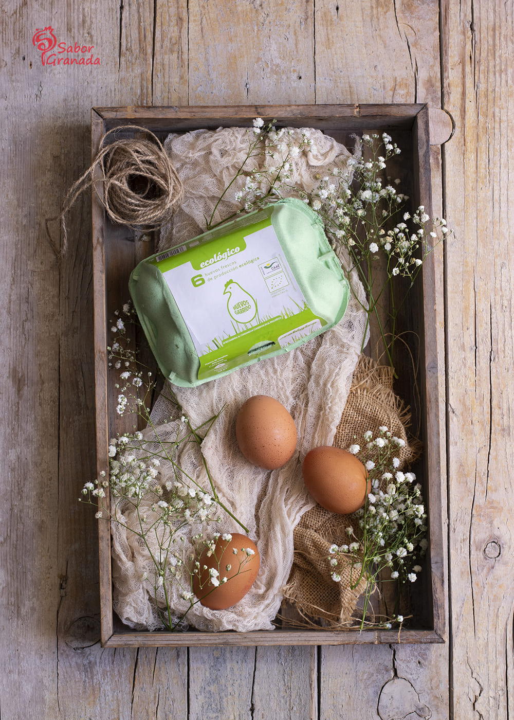 Huevos Garrido para la elaboración de flan de salmorejo - Sabor Granada Huevos Garrido para la elaboración de flan de salmorejo - Sabor Granada