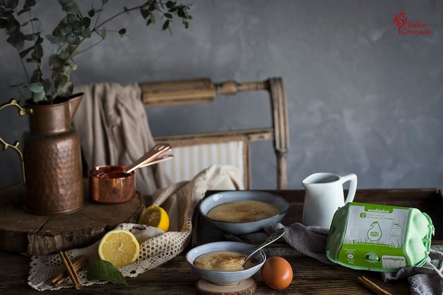 Huevos Garrido para elaborar esta receta de natillas caseras - Sabor Granada Huevos Garrido para elaborar esta receta de natillas caseras - Sabor Granada