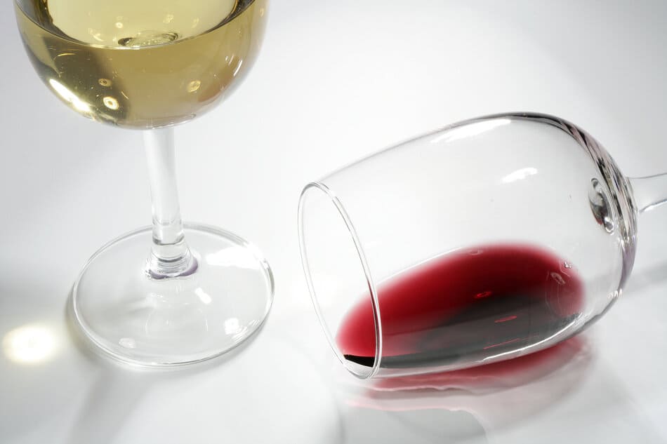 Copa caída de tinto - Sabor Granada Copa caída de tinto - Sabor Granada