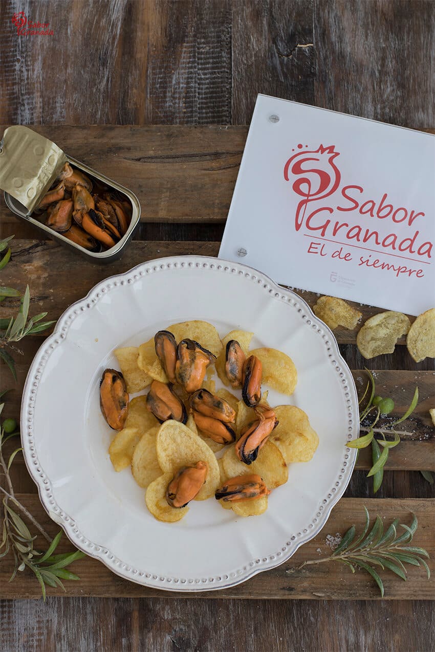 Presentación de la Receta de Mejillones en escabeche - Sabor Granada Presentación de la Receta de Mejillones en escabeche - Sabor Granada