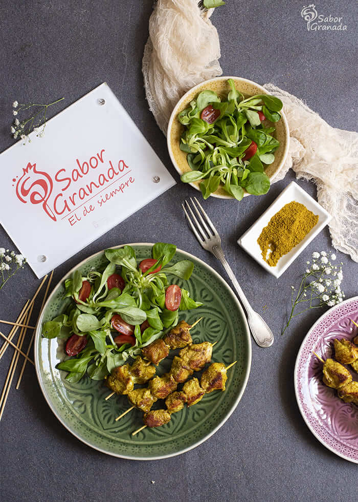 Pinchitos de pollo - Sabor Granada Pinchitos de pollo - Sabor Granada