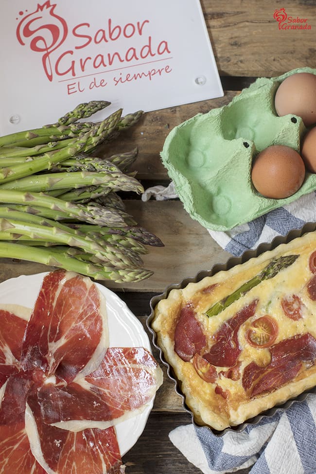 Cómo hacer quiche de jamón ibérico de bellota - Sabor Granada Cómo hacer quiche de jamón ibérico de bellota - Sabor Granada