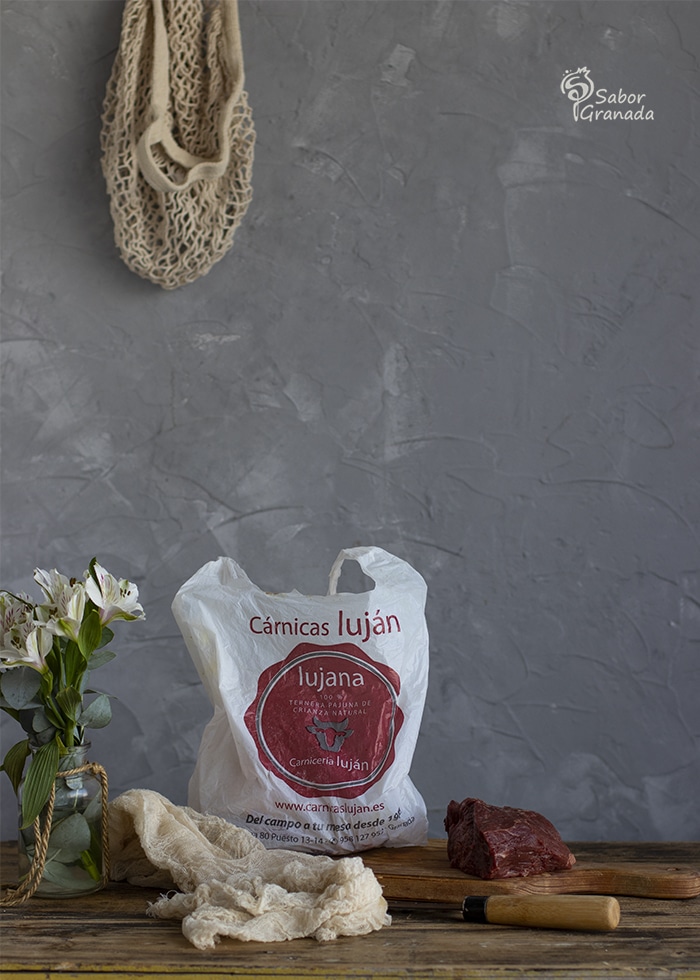 Solomillo de ternera pajuna de Cárnica Luján para hacer steak tartar - Sabor Granada Solomillo de ternera pajuna de Cárnica Luján para hacer steak tartar - Sabor Granada
