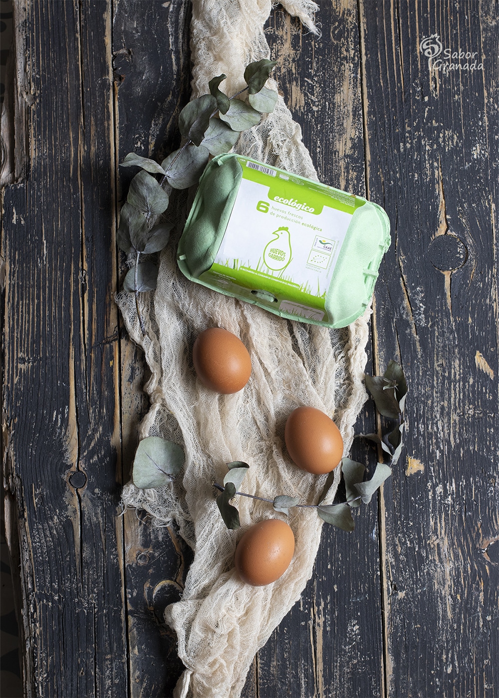 Huevos Garrido de categoría A - Sabor Granada Huevos Garrido de categoría A - Sabor Granada