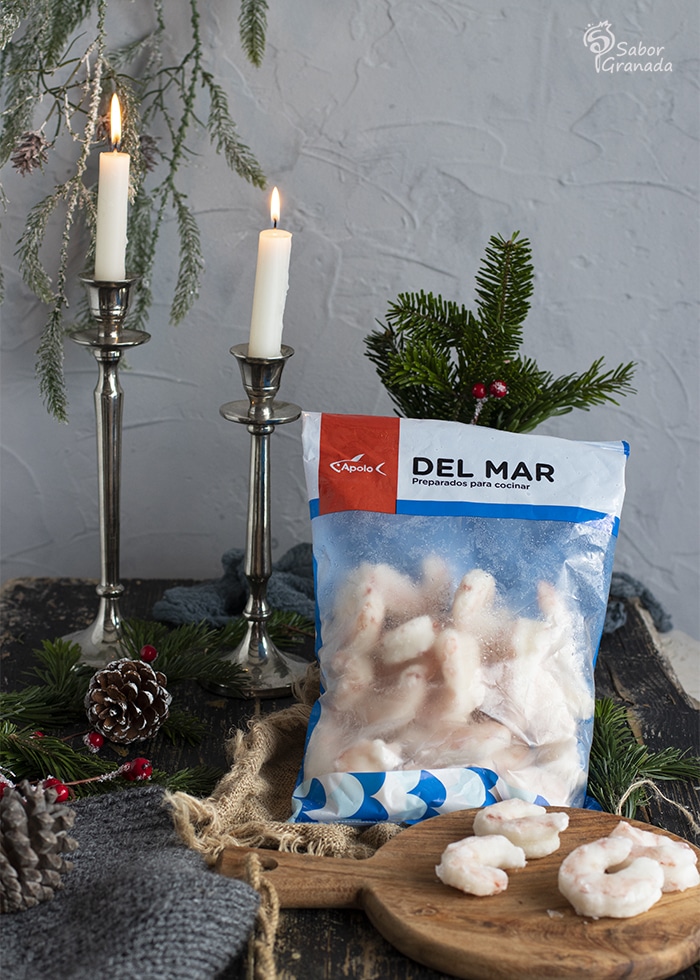 Gambones de Mariscos Apolo para hacer pimientos del piquillo rellenos de gambones - Sabor Granada Gambones de Mariscos Apolo para hacer pimientos del piquillo rellenos de gambones - Sabor Granada