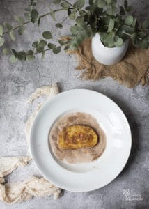 Una torrija tradicional - Sabor Granada Una torrija tradicional - Sabor Granada