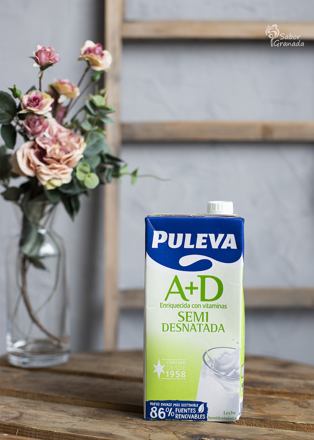 Leche Puleva para hacer bacalao gratinado - Sabor Granada Leche Puleva para hacer bacalao gratinado - Sabor Granada