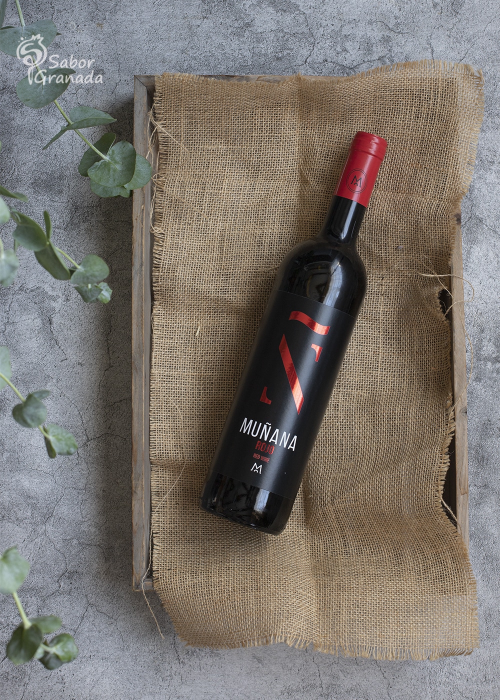 Vino Muñana Rojo de Bodegas Muñana para maridar una sopa de ajos - Sabor Granada